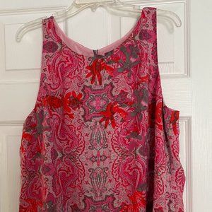 Cabi Pink Paisley top
